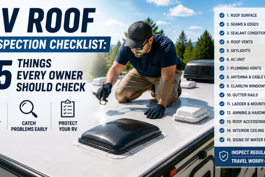 RV Roof Inspection Checklist