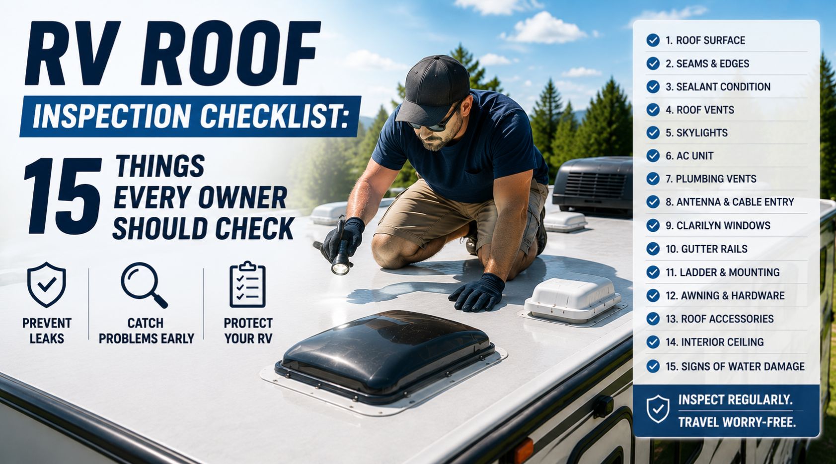 RV Roof Inspection Checklist