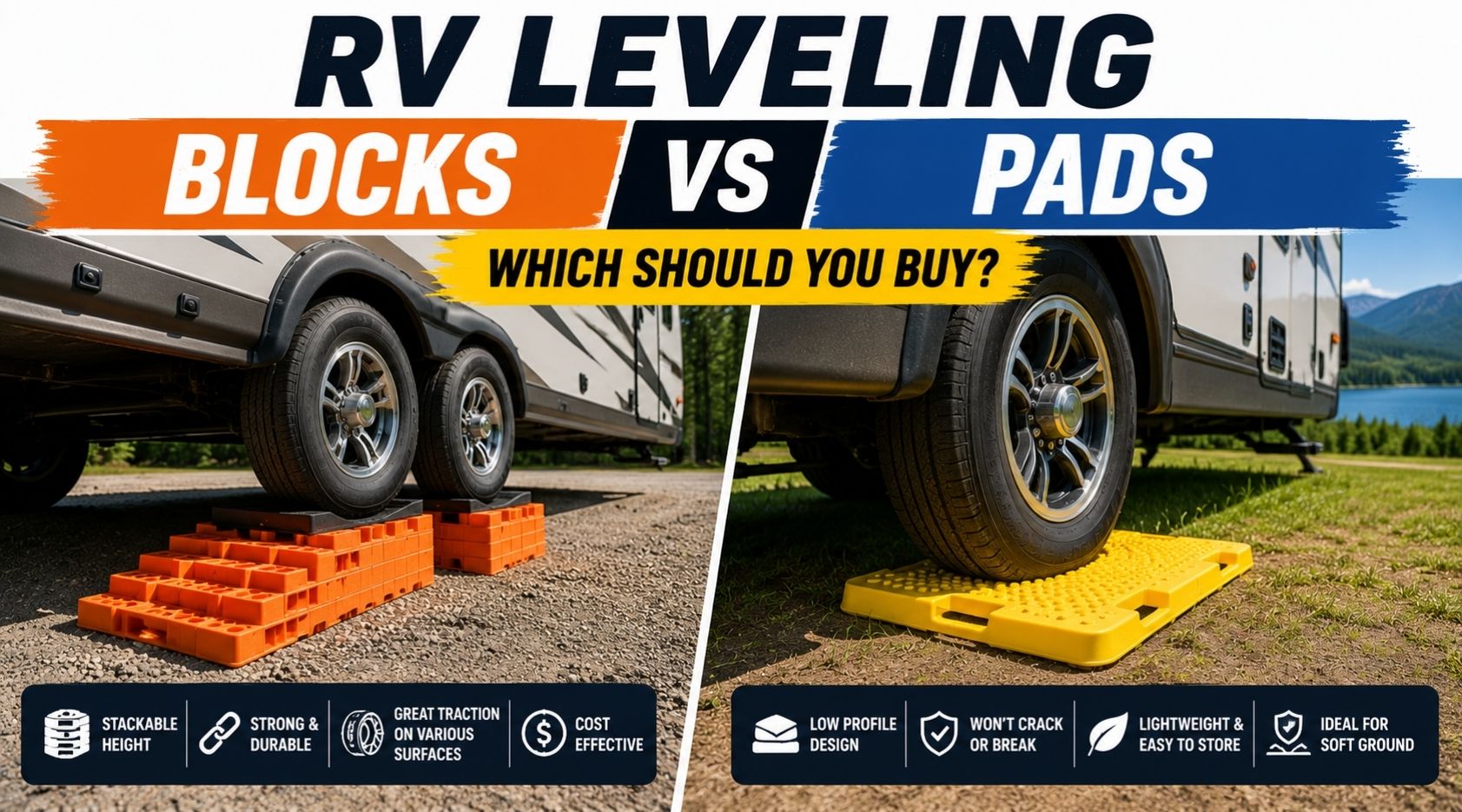 RV Leveling blocks