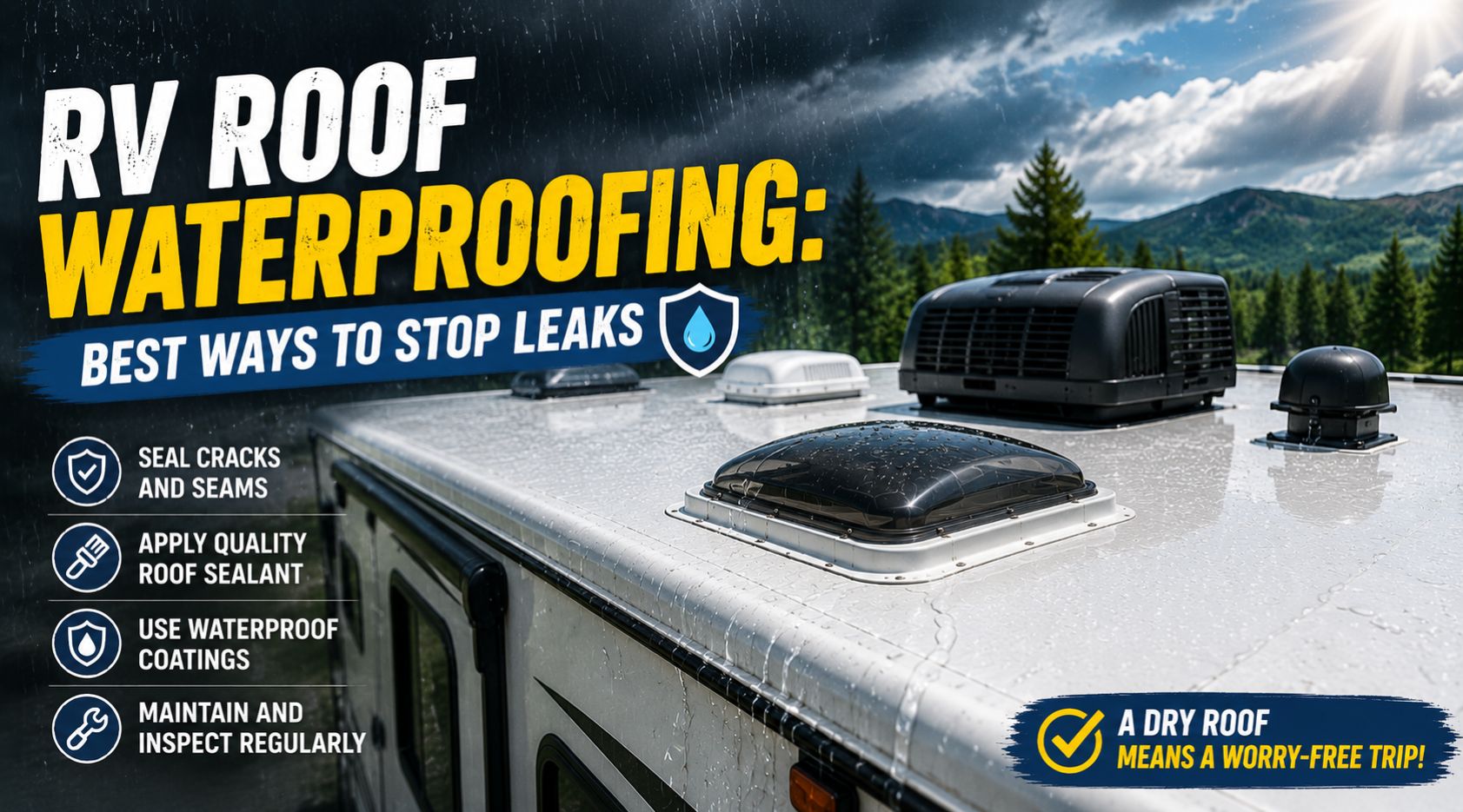 rv roof waterproofing