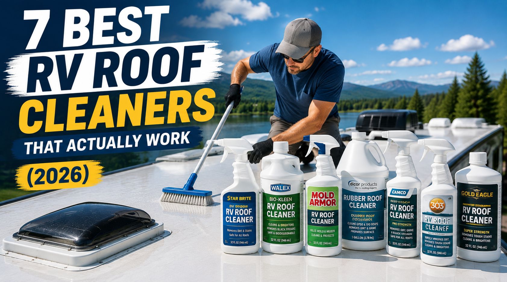 rv roof cleaner