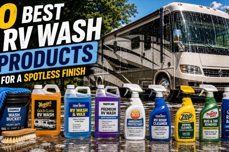 rv wash products