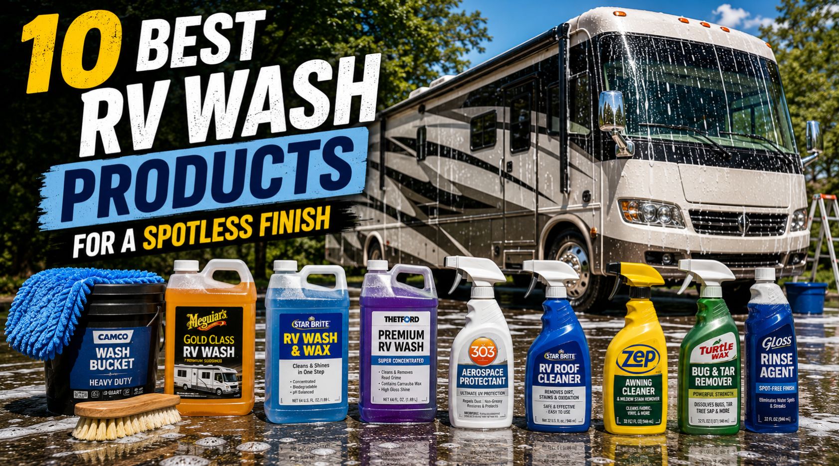 rv wash products