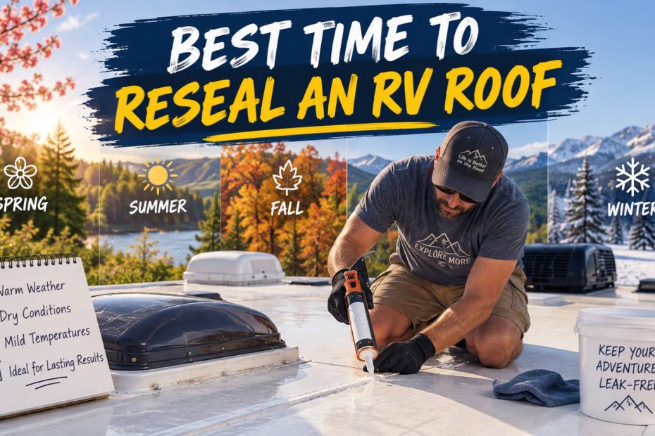best time to reseal rv roof