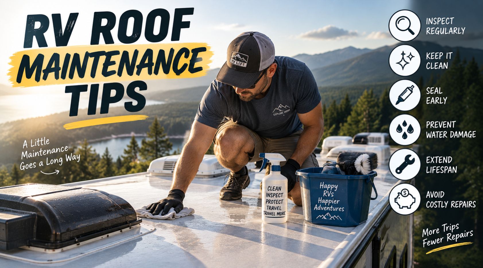 rv roof maintenance tips