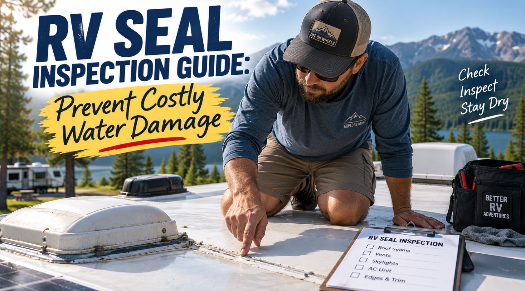 rv seal inspection