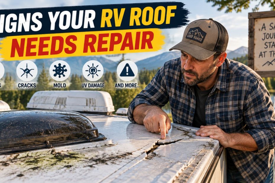 signs your rv roof needs repair